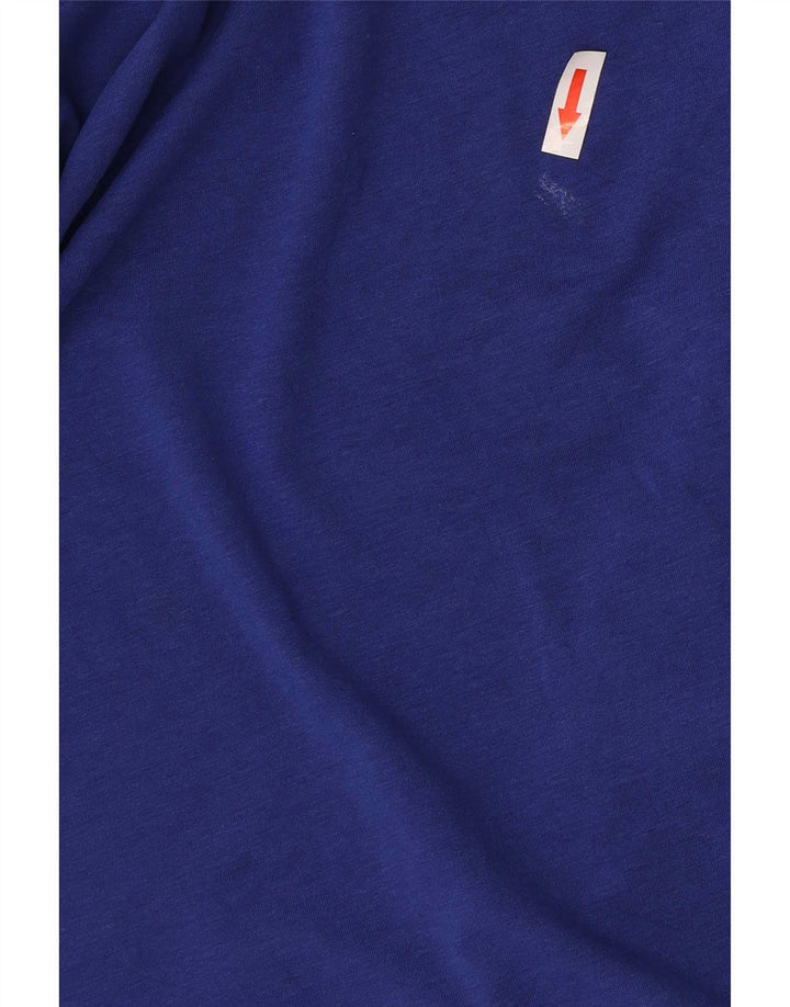 Adidas Polo Homme Petit Bleu Polyester