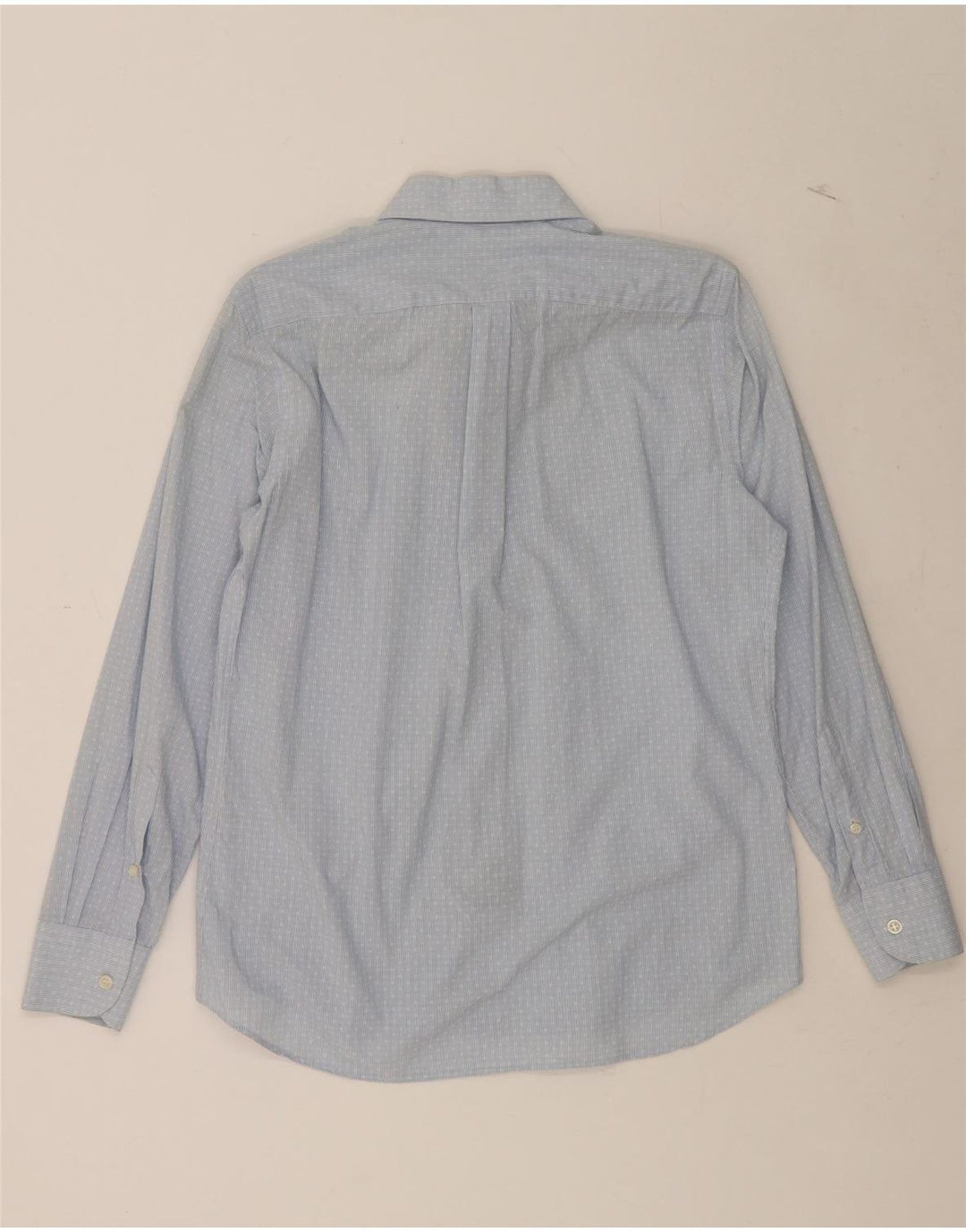 HARMONT & BLAINE Mens Shirt Small Blue Check Cotton Vintage Harmont & Blaine and Second-Hand Harmont & Blaine from Messina Hembry 