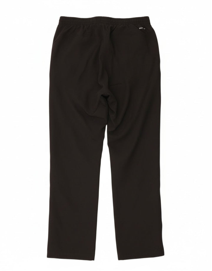 Adidas Mens Climalite Tracksuit Trousers Large Black Polyester