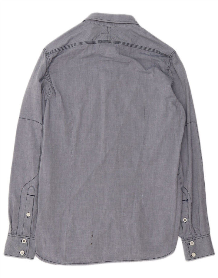 Camisa G-STAR Hombre Algodón Azul Medio