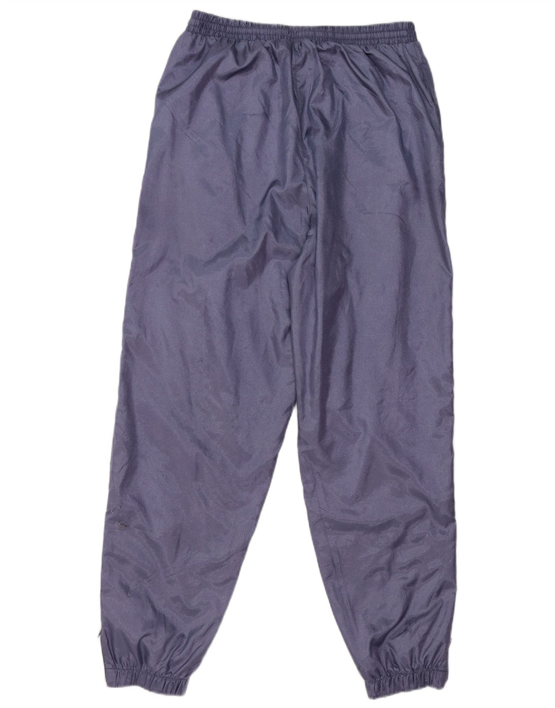Vintage Mens Tracksuit Trousers Joggers Medium  Purple Polyamide