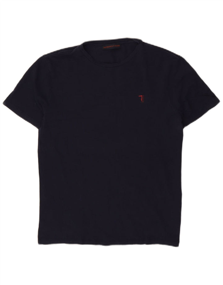 Trussardi Jeans T-Shirt Homme Petit Bleu Marine