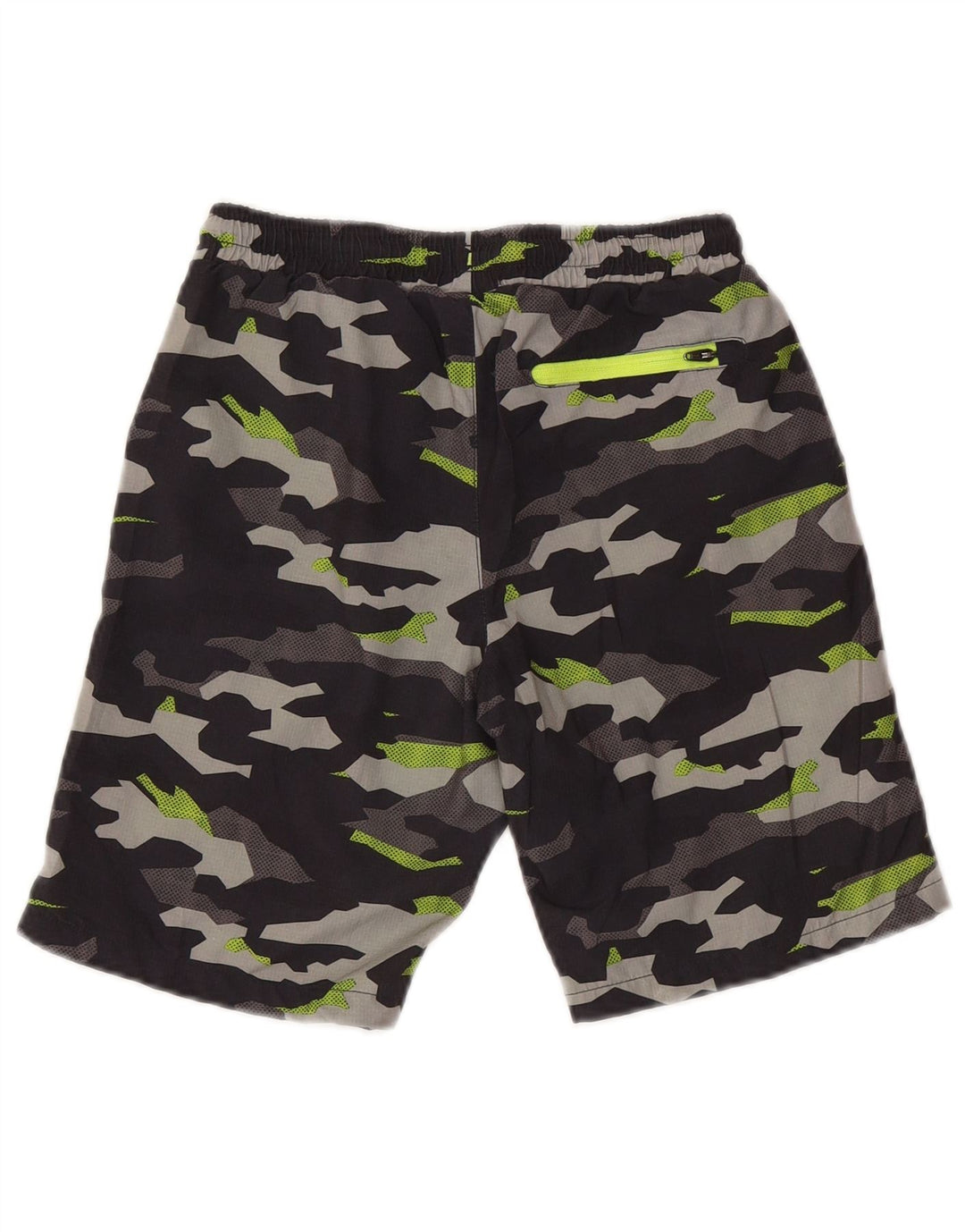 Eddie Bauer Boys Swimming Shorts 10-11 Years Medium Black Camouflage