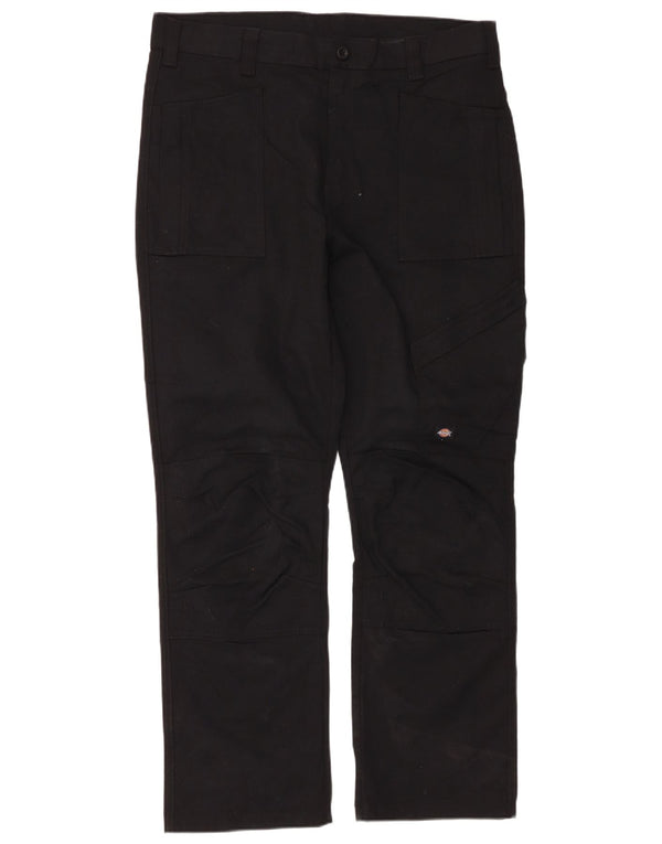 Pantaloni cargo dritti pentru bărbați Dickies W36 L32 poliester negru