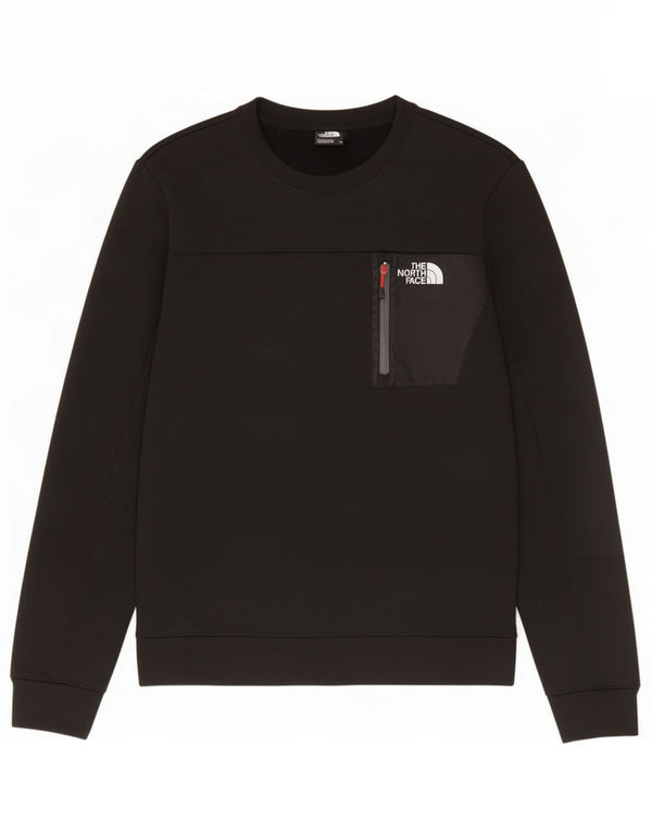 The North Face Herre Grafisk Sweatshirt Jumper Medium Sort Polyester
