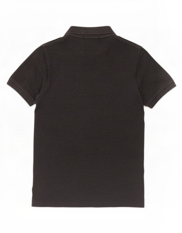 Lyle & Scott Mens Polo Shirt Small Grey Cotton