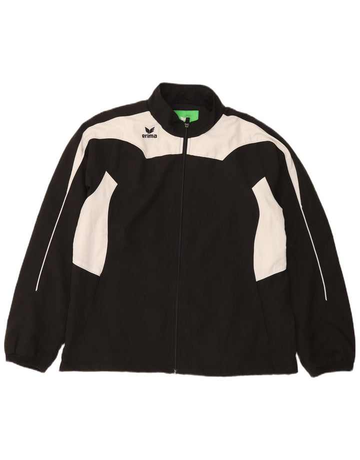 Tuta intera da donna Erima UK 16 Large Nero Colourblock Poliestere