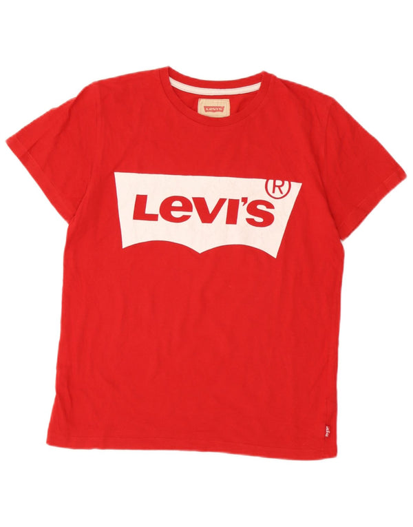 Levi's Boys Graphic T-Shirt Top 13-14 Years Red
