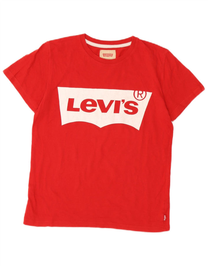 Levi's T-Shirt Graphique Garçon 13-14 ans Rouge
