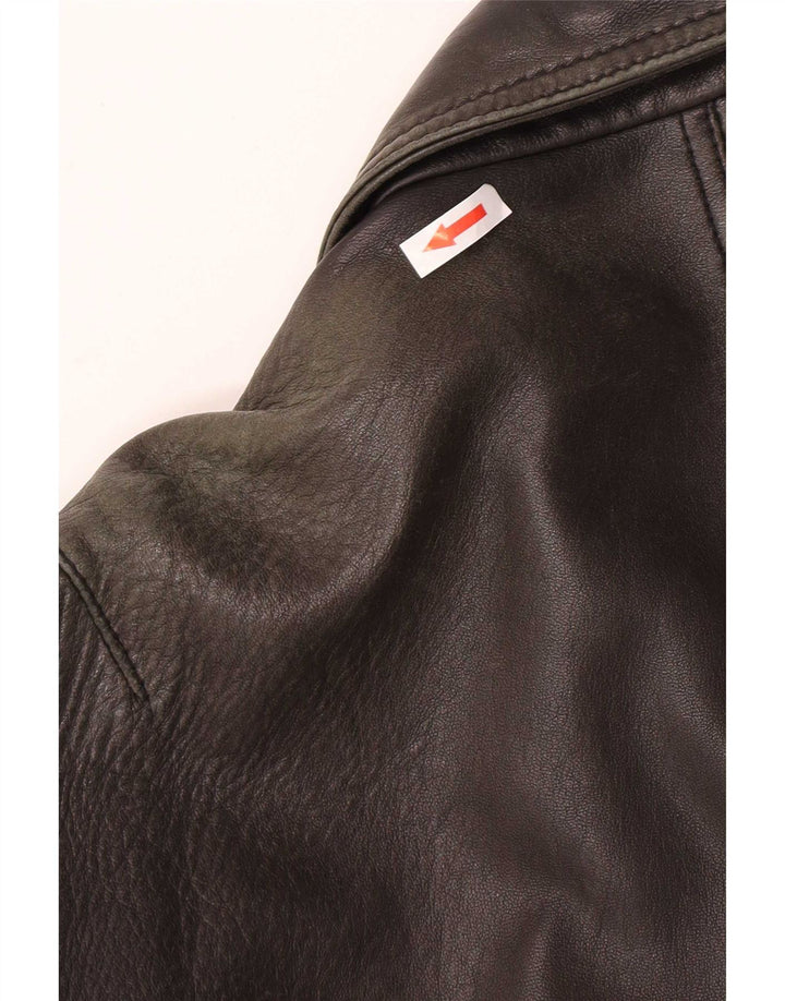 Giacca in pelle da uomo Liberty IT 54 2XL Pelle marrone