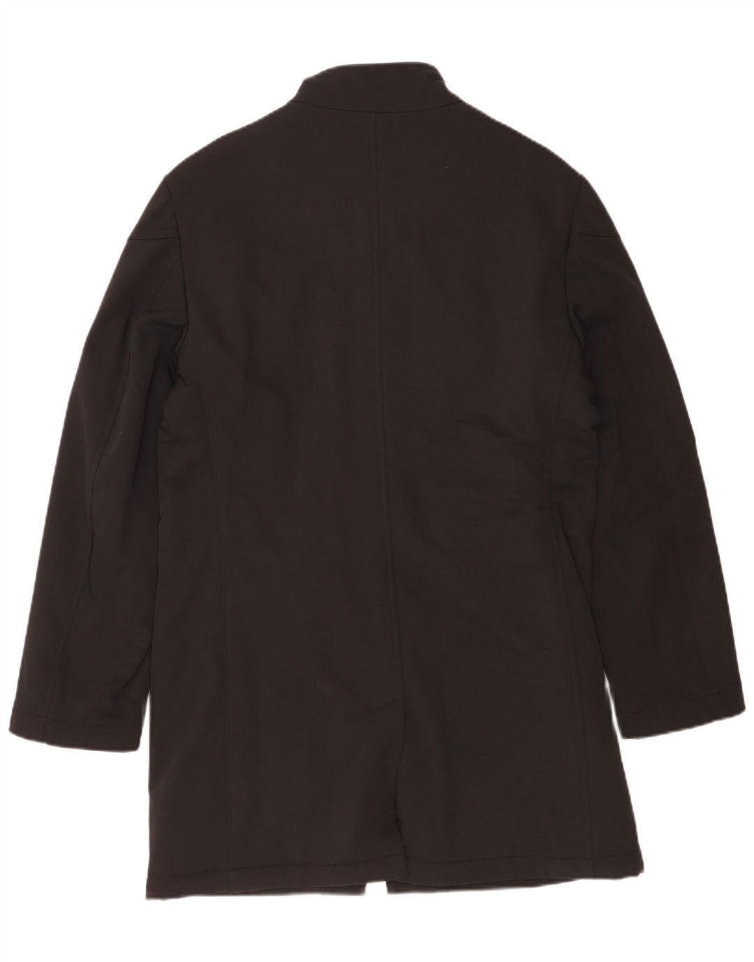 Vintage Overfrakke til mænd IT 50 Stor sort polyester