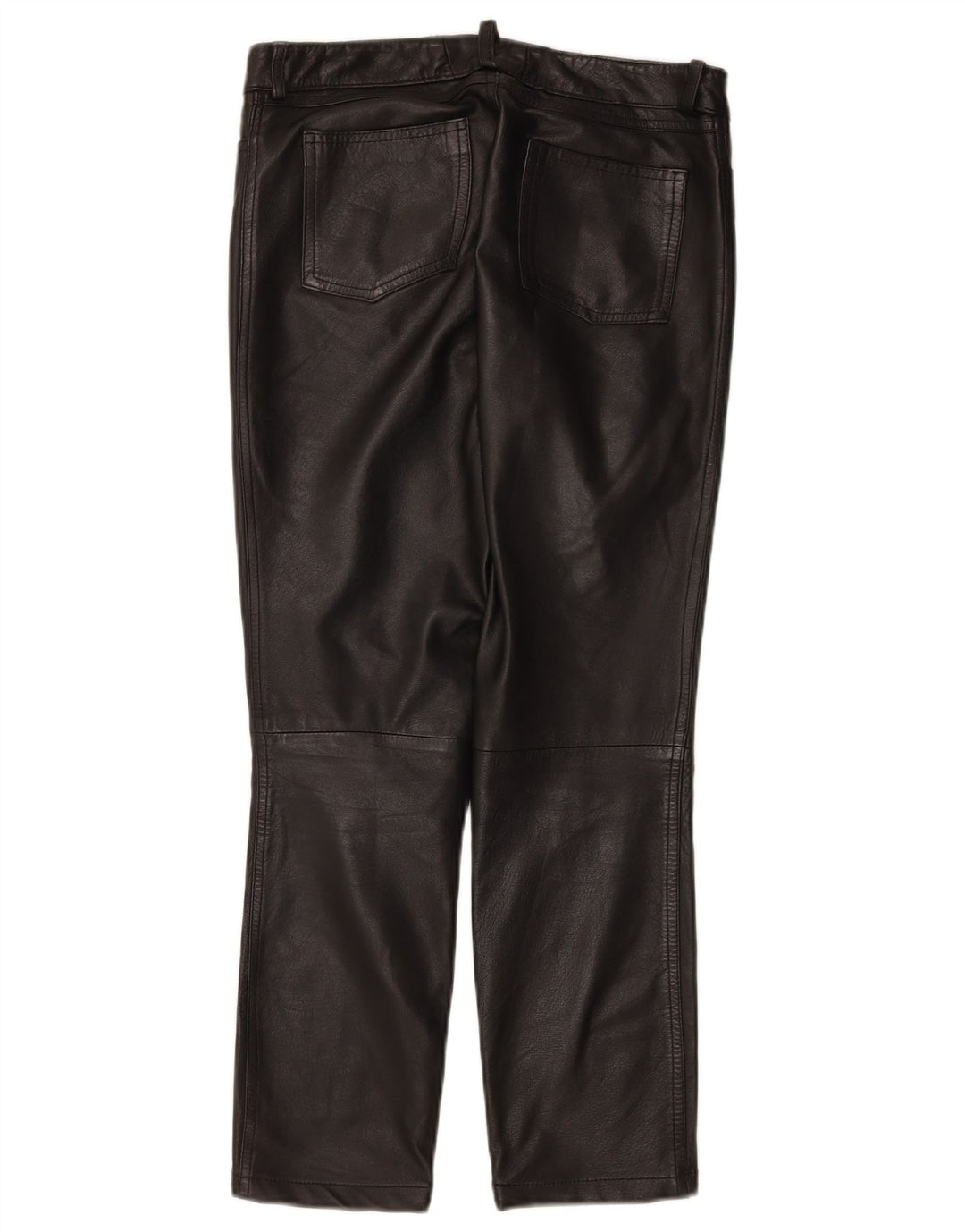Zen Dame Læderbukser EU 38 Medium W28 L26 Sort Læder