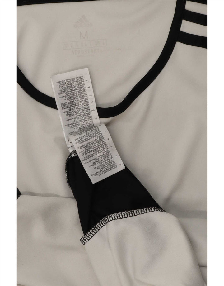 Nike Mens Aeroready T-Shirt Top Medium White Colourblock Polyester