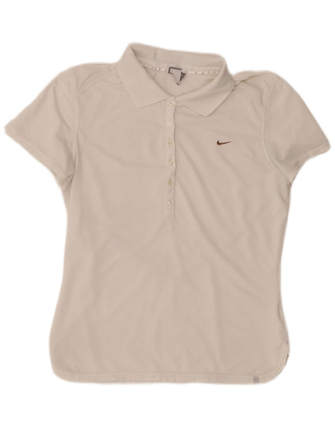 Polo Nike Donna UK 14/16 Large Bianca
