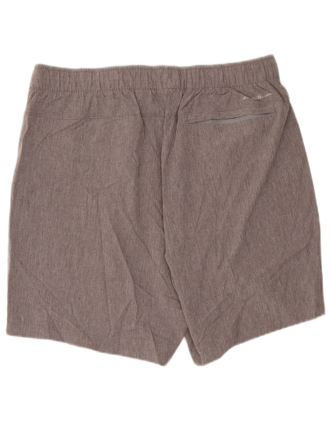 Eddie Bauer Mens Sport Shorts XL  Grey Polyester