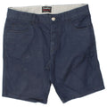 REFRIGIWEAR Pantaloncini casual da uomo W32 medio cotone blu navy