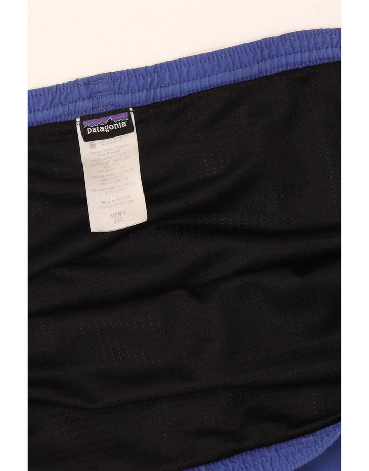 Patagonia Herren Badeshorts 2XL Blaues Nylon