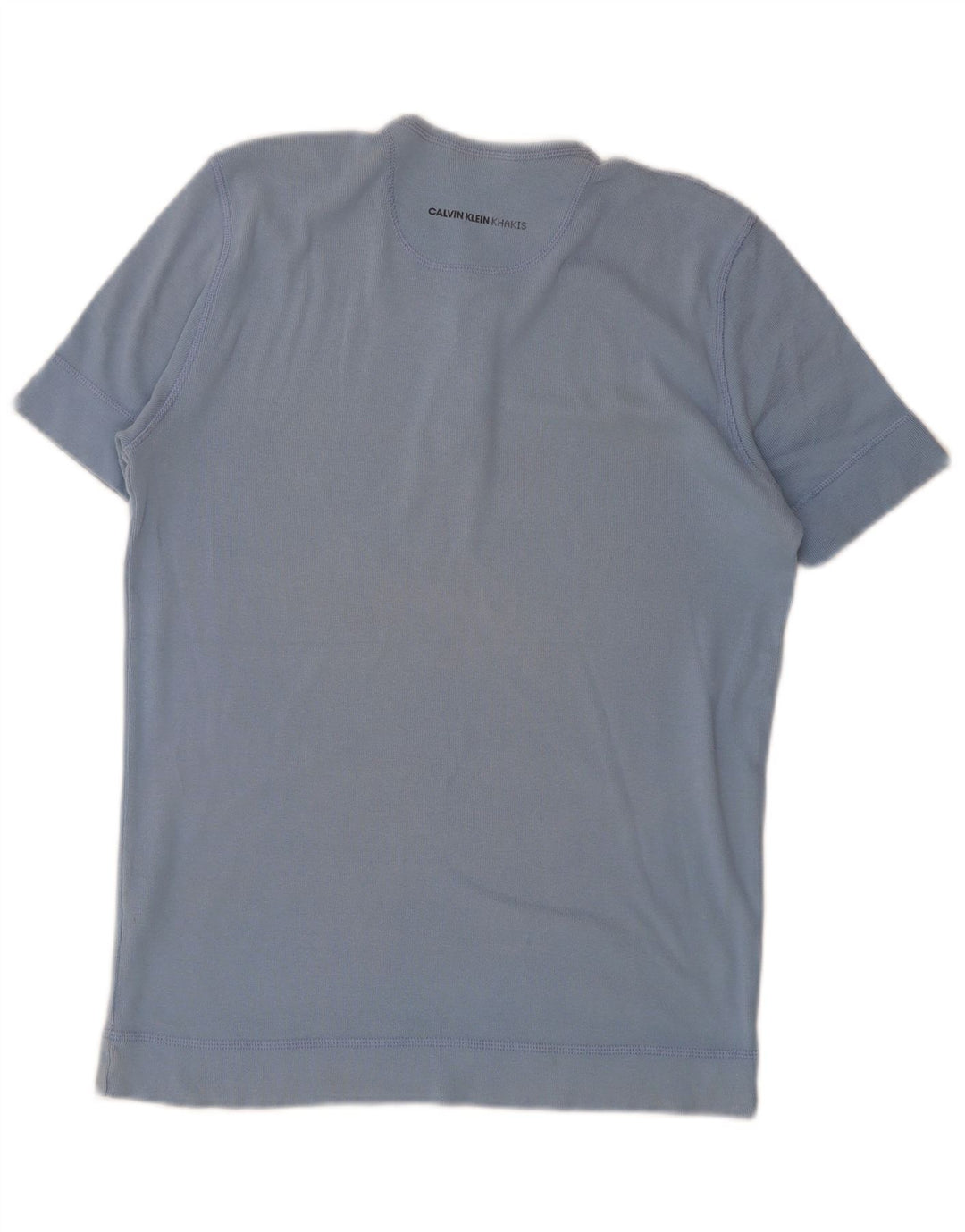 Calvin Klein Mens T-Shirt Top Large Blue Cotton