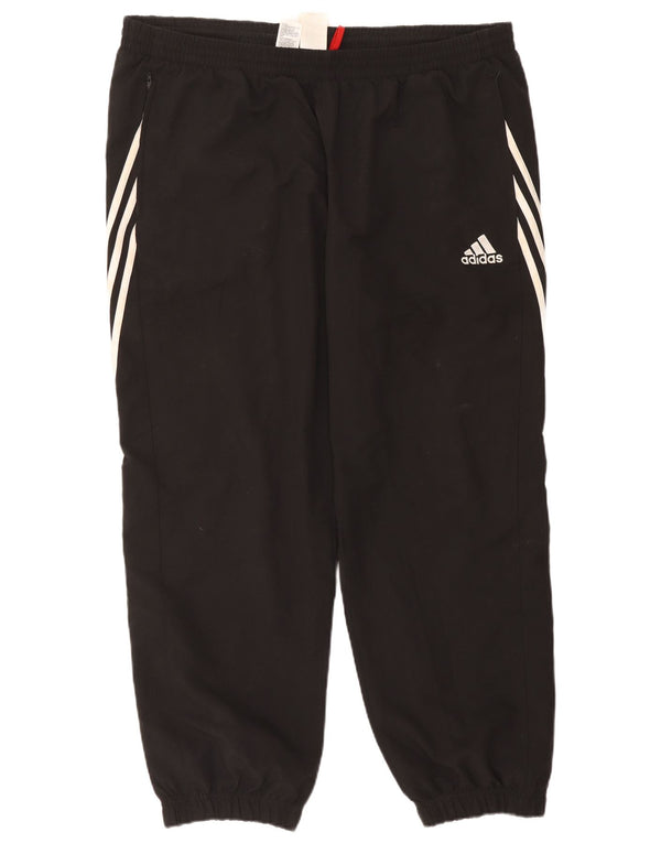 Adidas Pantalones de chándal para hombre Joggers 2XL Negro Poliéster