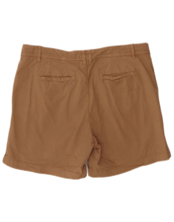 Fat Face Ženske chino kratke hlače UK 14 Large W34 Smeđi pamuk