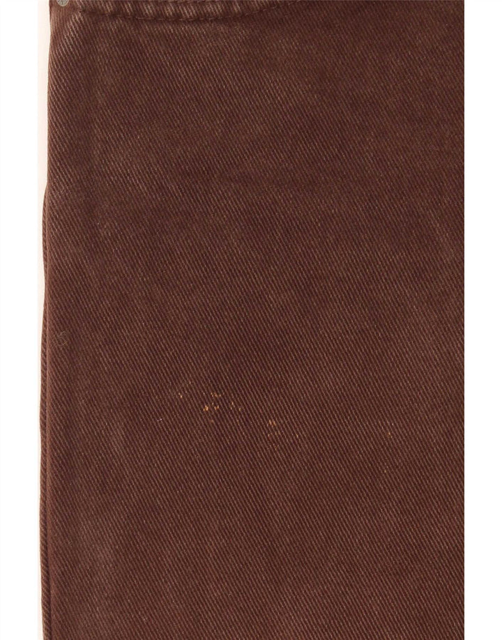 Levi's Mens 448 Straight Jeans W32 L34 Brown Cotton