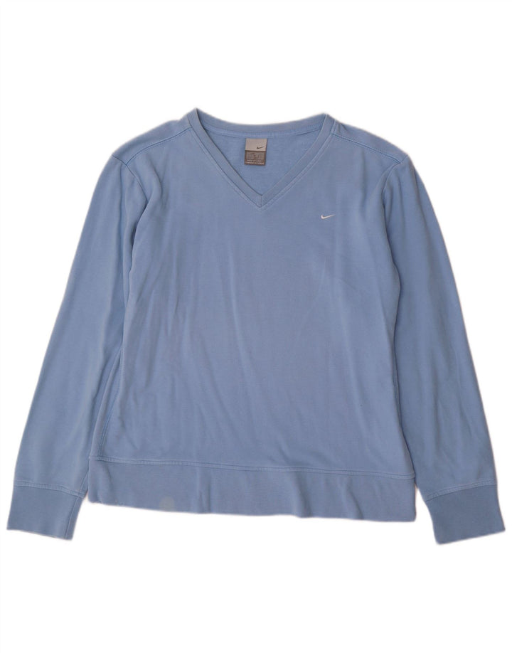 Damska bluza dresowa Nike UK 14/16, duża niebieska