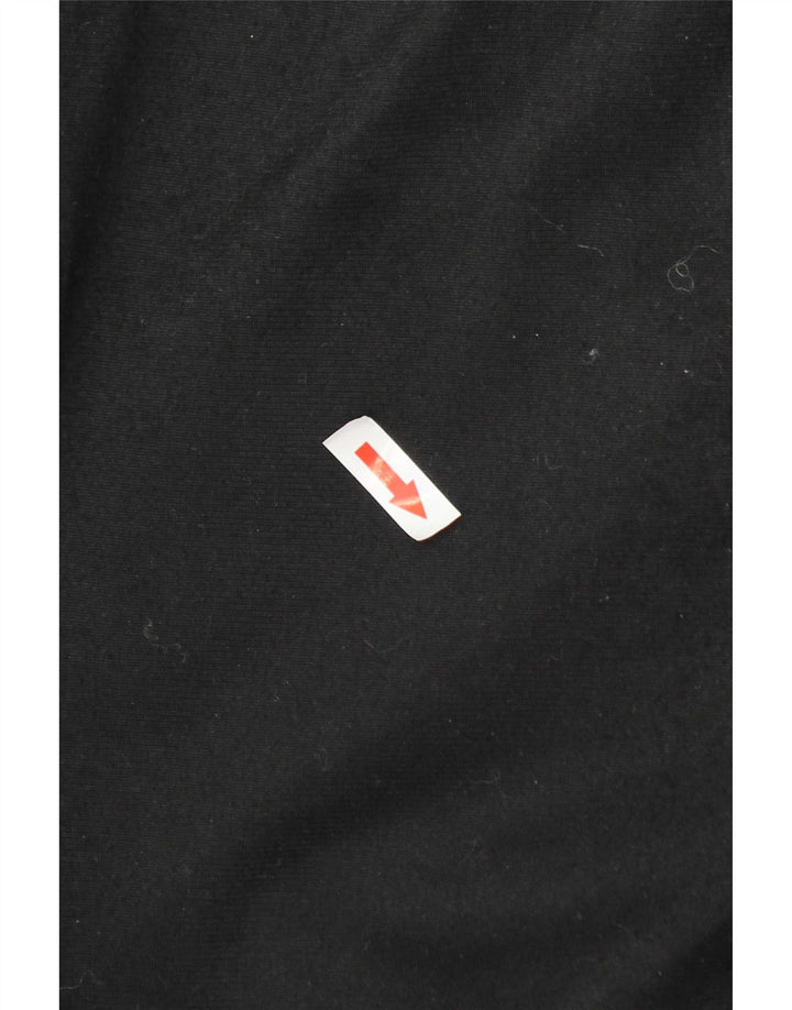 Fila Mens Graphic Tracksuit Trousers IT 48 Medium Black Colourblock