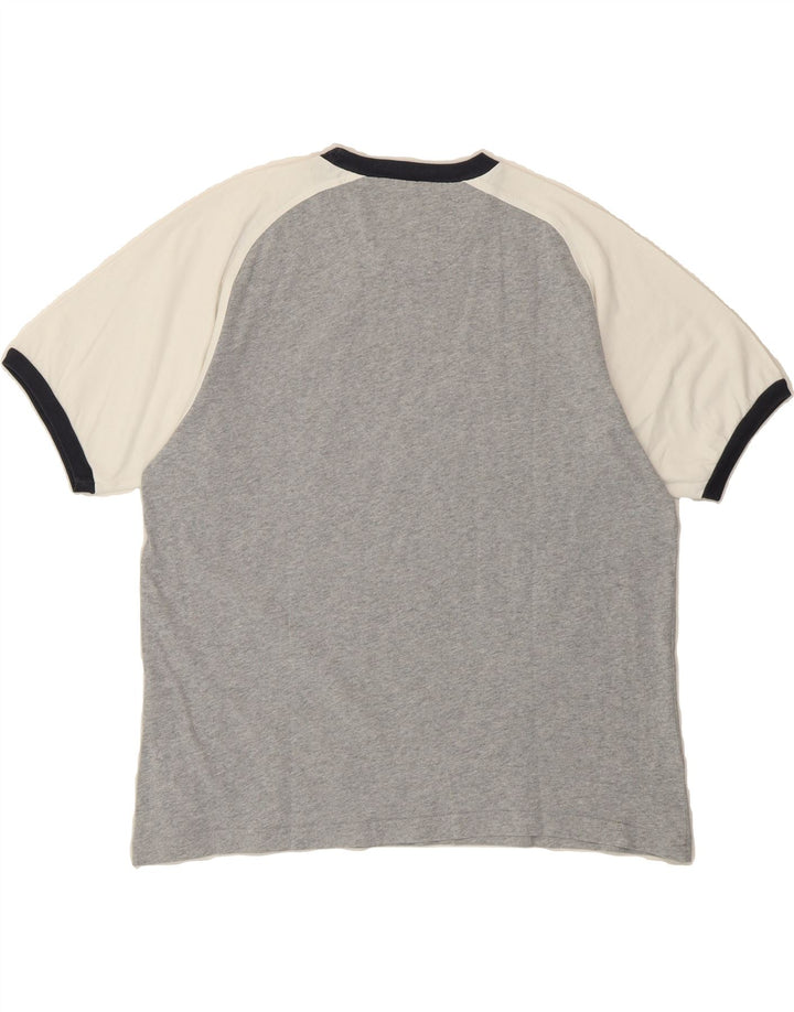 CHAMPION Mens T-Shirt Top Medium Grey Colourblock Cotton Vintage Champion and Second-Hand Champion from Messina Hembry 