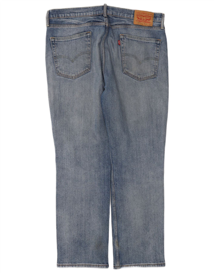 Levi's Mens 514 Straight Jeans W36 L30 Blue Cotton