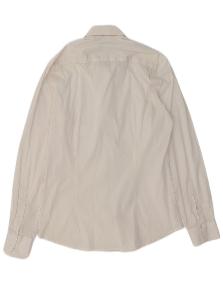 BENETTON Mens Shirt Small White