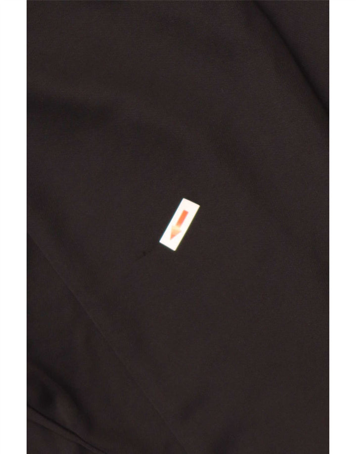 Adidas Mens Aeroready Zip Neck Pullover Tracksuit Top Large Black Polyester