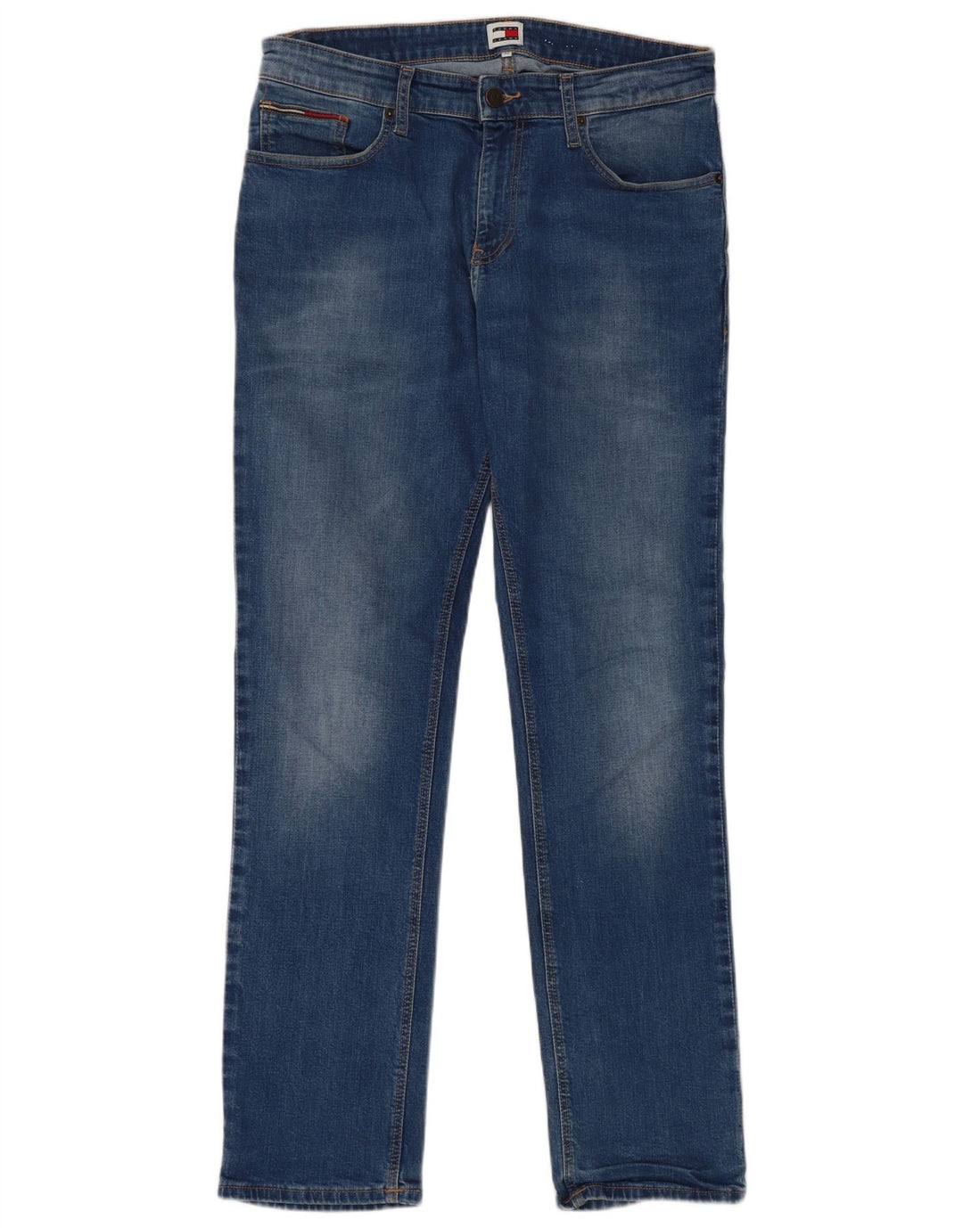 Tommy Hilfiger Mens Slim Jeans W32 L32 Blue Cotton