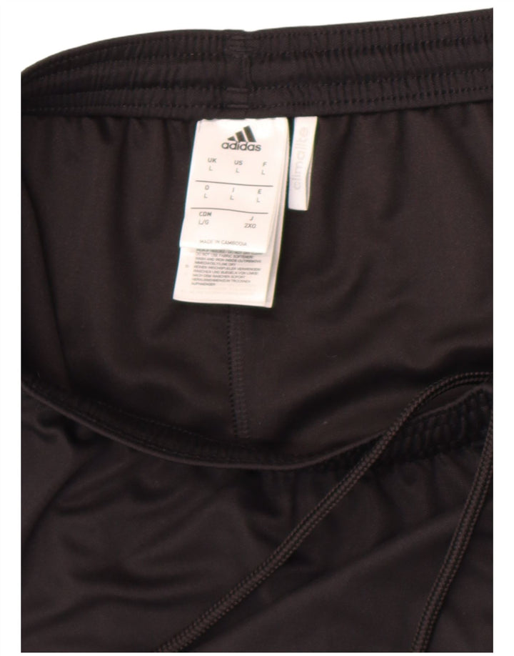Adidas Mens Climalite Sport Shorts Grande Negro Poliéster