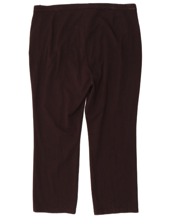 Женские прямые повседневные брюки Marks & Spencer UK 18 XL W40 L30 черные