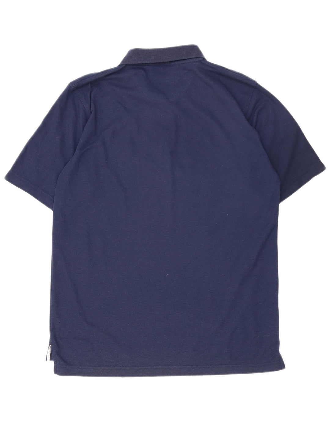 Umbro Mens Polo Shirt Large Navy Blue Polyester