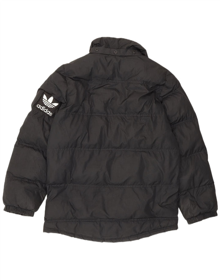 Nike Mens Graphic bélelt kabát UK 38 közepes fekete poliészter