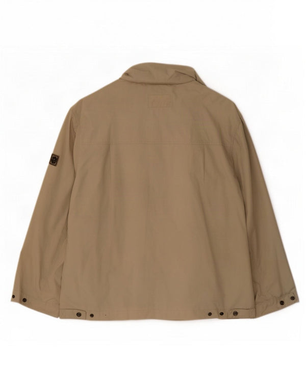 Jack Wolfskin Herre Regular Fit Bomber Jacket UK 44/46 XL Beige Polyester