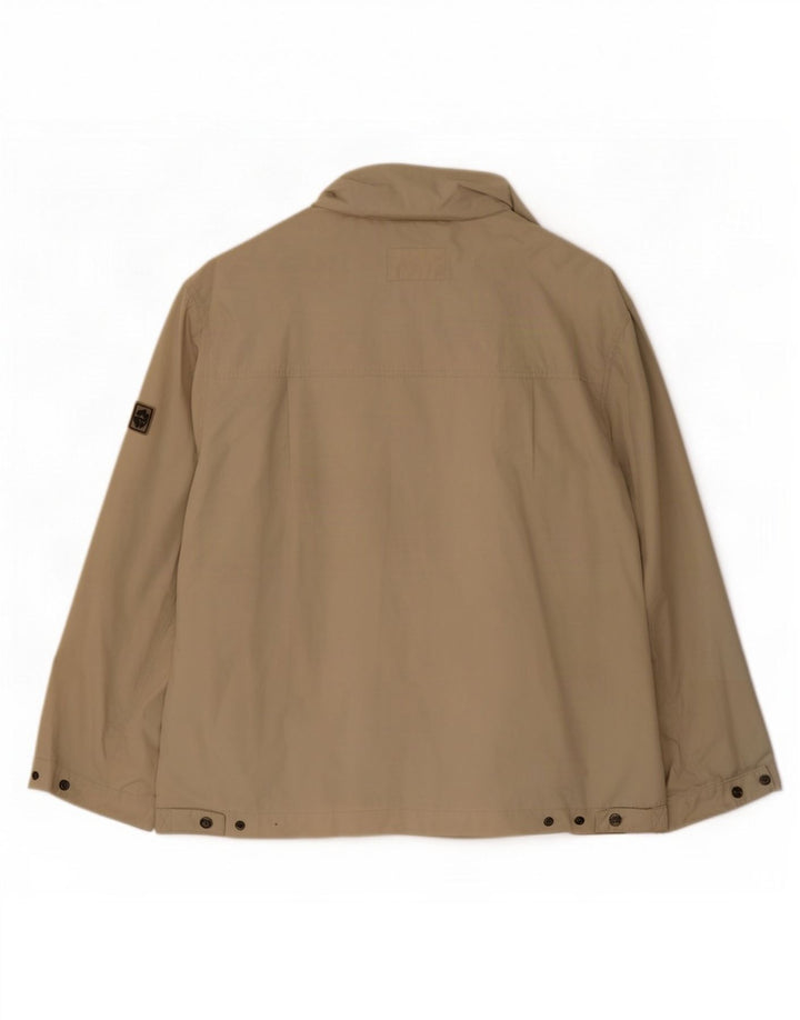 Jack Wolfskin Giacca bomber vestibilità regolare da uomo UK 44/46 XL Poliestere beige