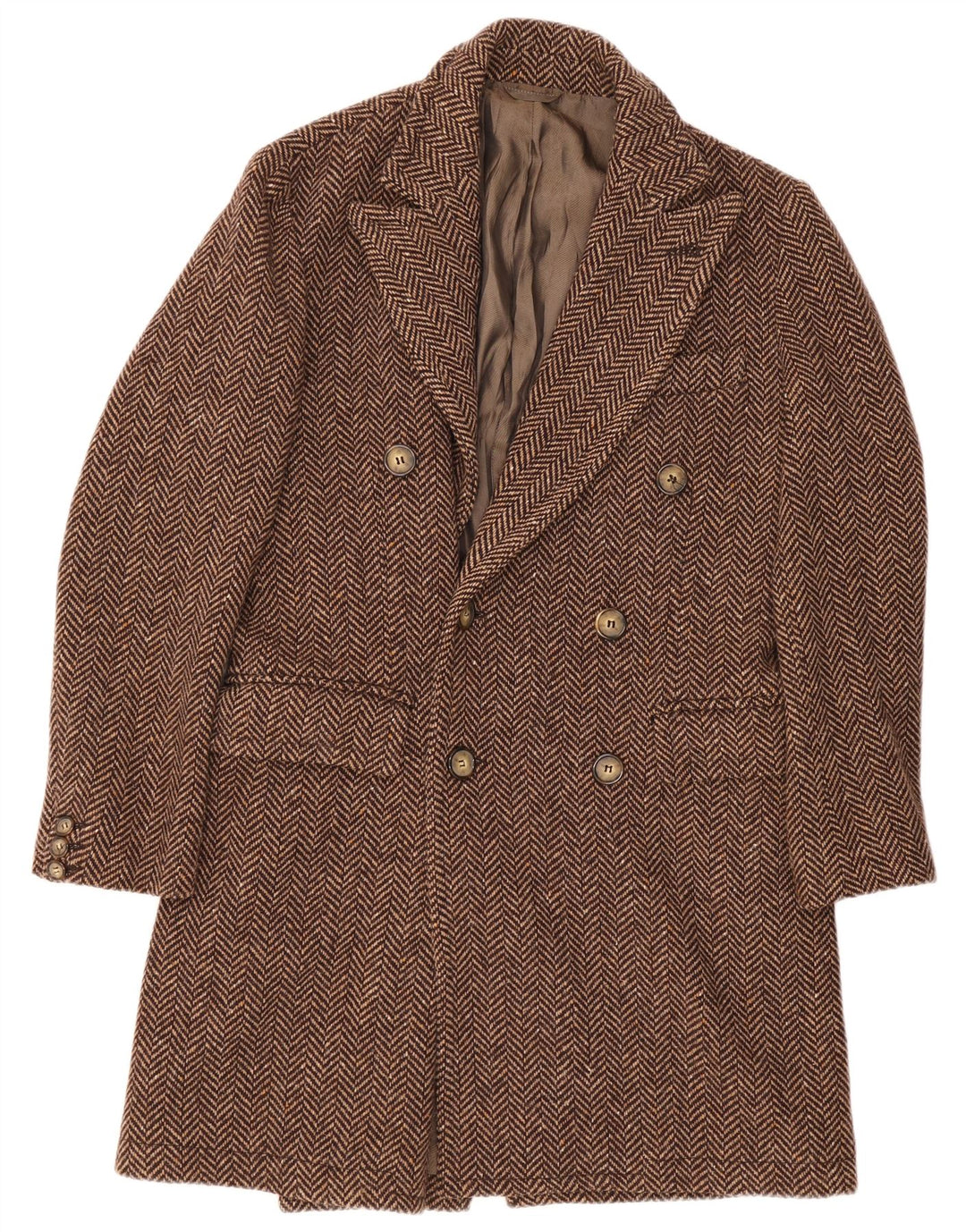 Palton pentru bărbați Chinook IT 48 Medium Brown Herringbone