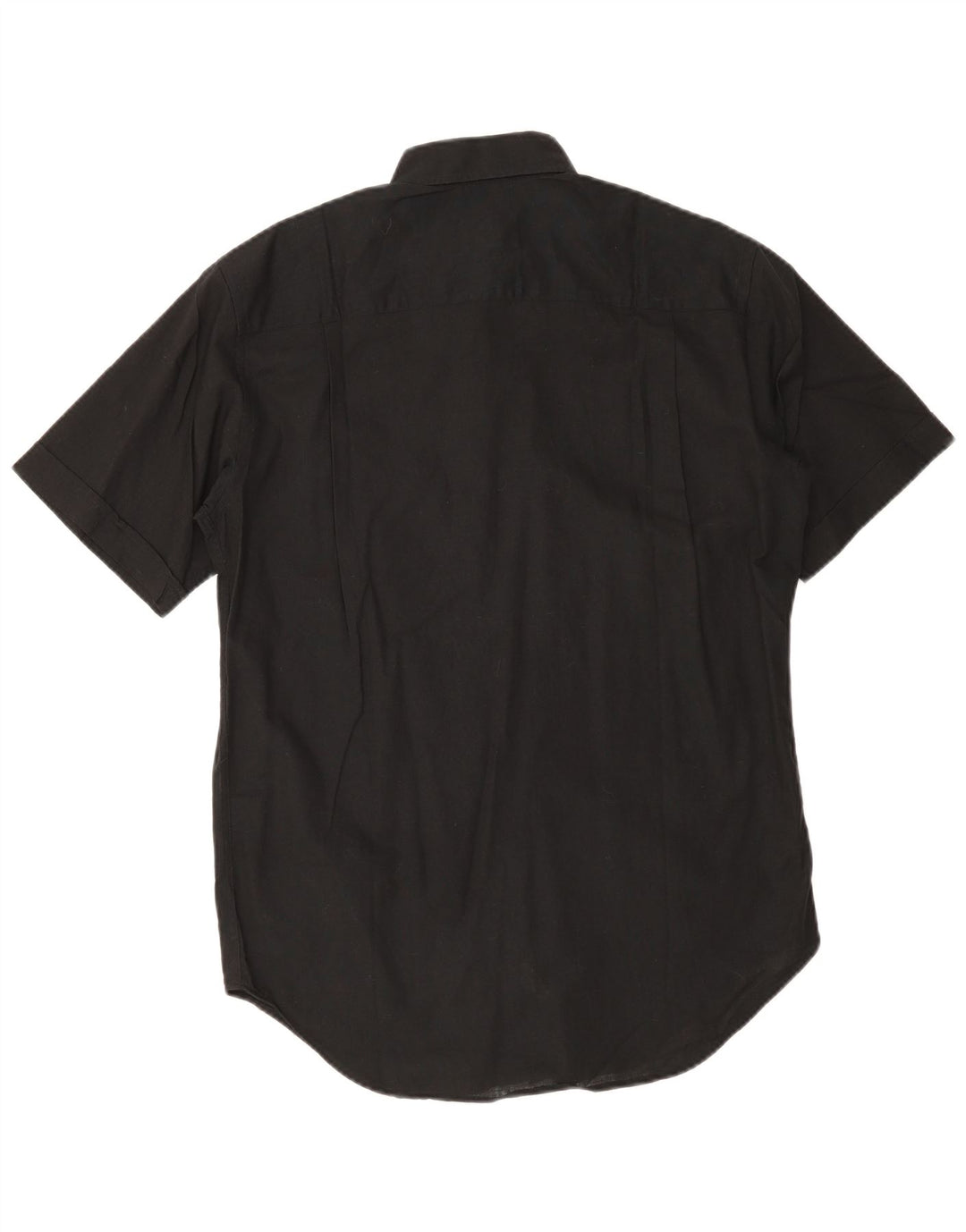 Camisa de manga corta para hombre Trussardi Talla 40 151/2 Mediana Negro