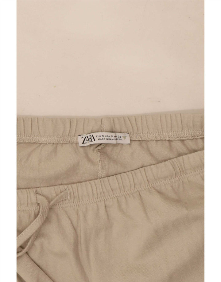 Gonna lunga Zara da donna piccola W26 in cotone beige