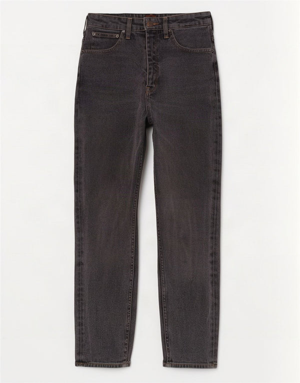 Blugi conici Stella pentru femei Lee W27 L27 bumbac gri