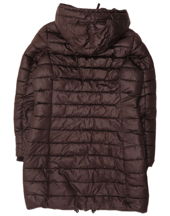 G-STAR Womens Hooded Padded Coat UK 16 Large Black Polyester