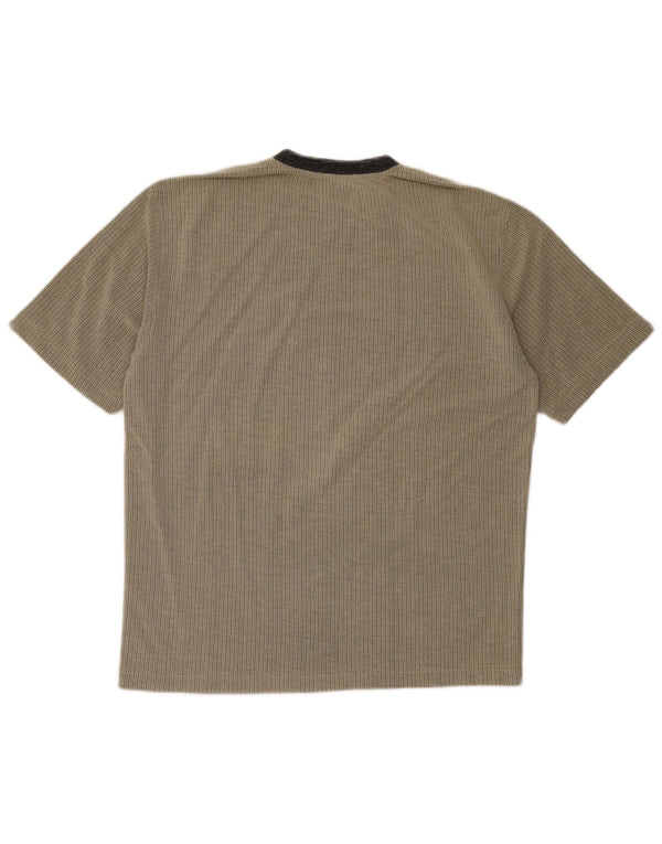 Tessitore T-Shirt Homme Grande Rayure Grise