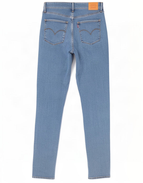 Levi's Dame 721 Skinny Jeans W30 L30 Blå Lyocell