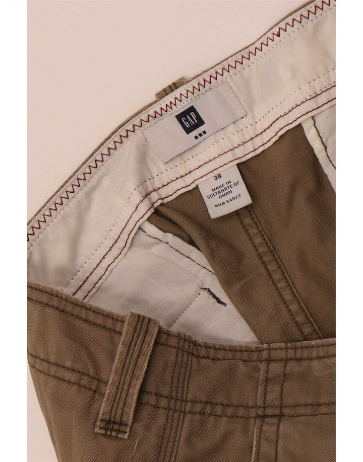 Gap Mens Casual Shorts W38 XL Brown Cotton
