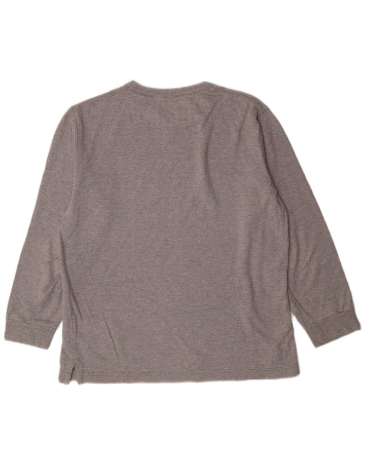 Murphy & Nye Mens Graphic Sweatshirt Jumper Medium Grey Cotton