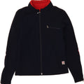 VINTAGE Womens Tracksuit Top Jacket UK 12 Medium Navy Blue Vintage Vintage and Second-Hand Vintage from Messina Hembry 