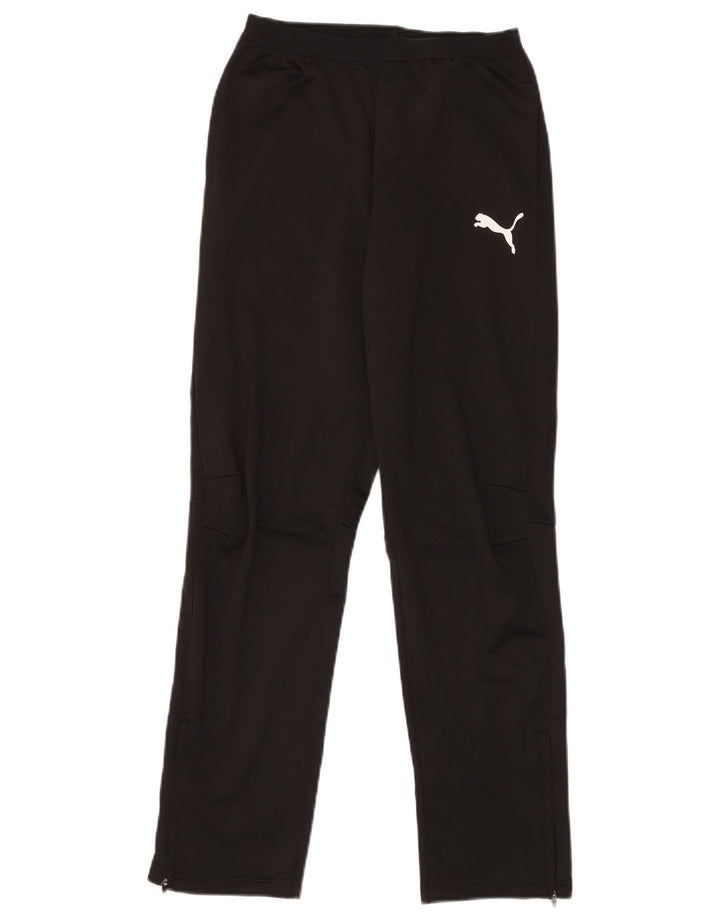 PUMA Boys Tracksuit Trousers 13-14 Years  Black