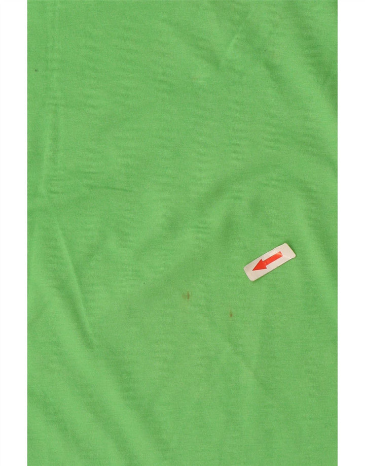 Champion Mens T-Shirt Top 2XL Green Cotton